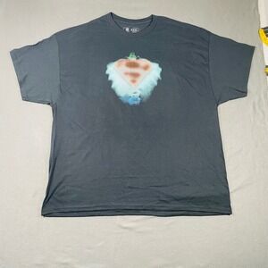 Superman Glow Logo Tee Size XXXL DC Comics CVLA 3XL Black Graphic T-Shirt comic